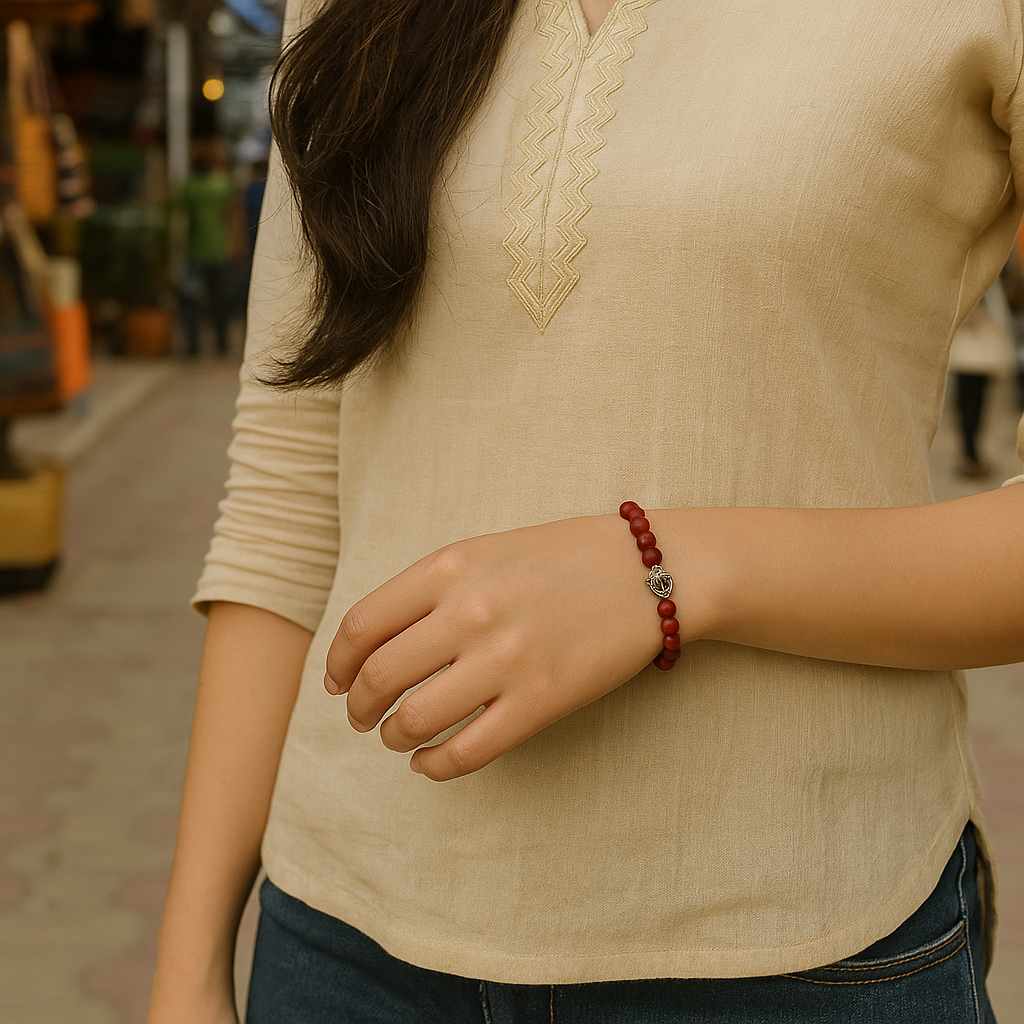 Garnet Bracelet - The Stone of Strength & Passion