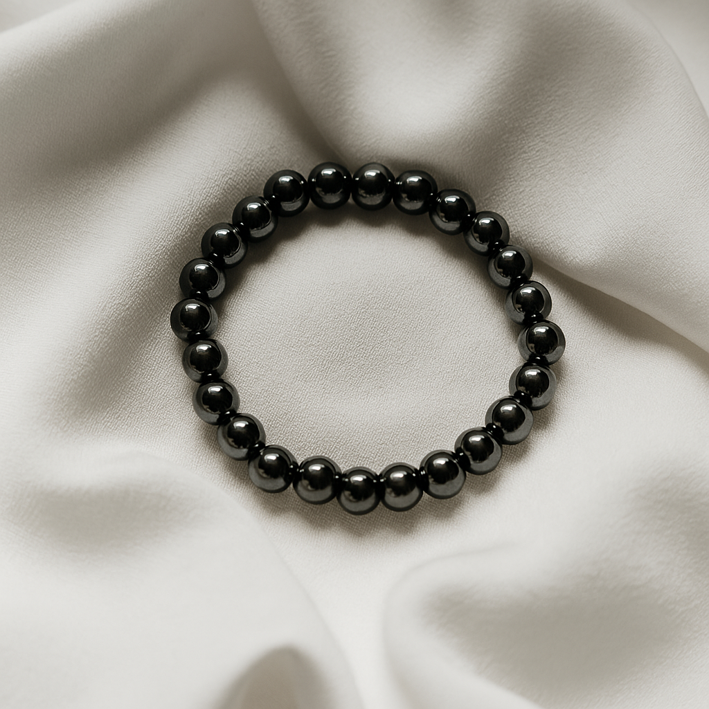 Hematite Bracelet – Grounding & Protective Energy Stone