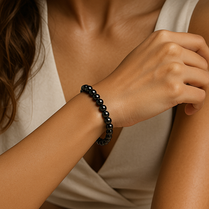 Hematite Bracelet – Grounding & Protective Energy Stone