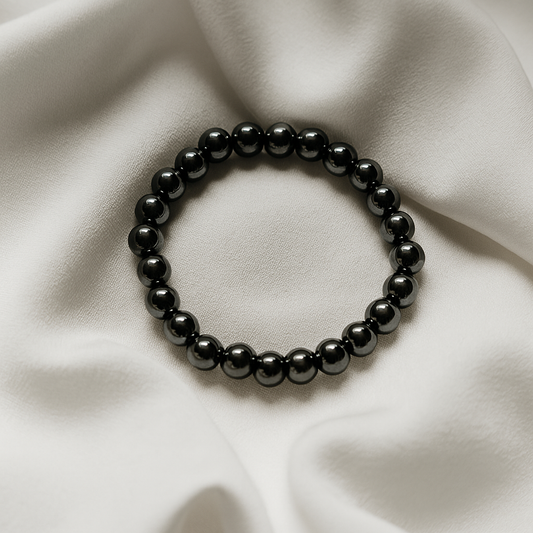 Hematite Bracelet – Grounding & Protective Energy Stone