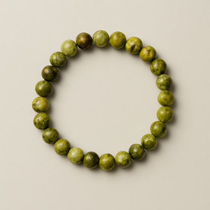 NAMAN Divine Serpentine Semi-Precious Stone Bracelet – Spiritual Energy & Protection