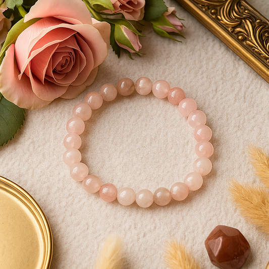 Rose Quartz Bracelet – Stone of Love, Compassion & Harmony