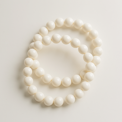 White Quartz Bracelet – Stone of Clarity, Calmness & Healing