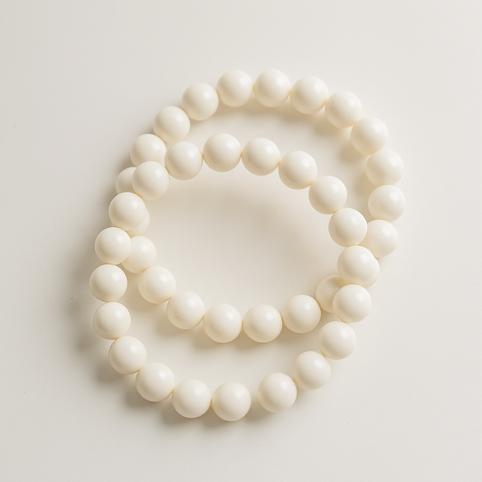White Quartz Bracelet – Stone of Clarity, Calmness & Healing